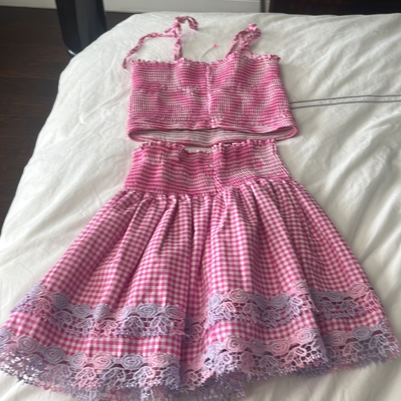 Peixoto Girls' Mariel Smocked Top & Skirt Set - Big Kid - size small - nwot - Picture 6 of 9
